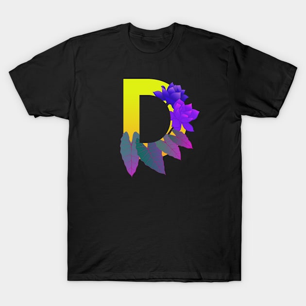 Monogram D neon T-Shirt by eveline